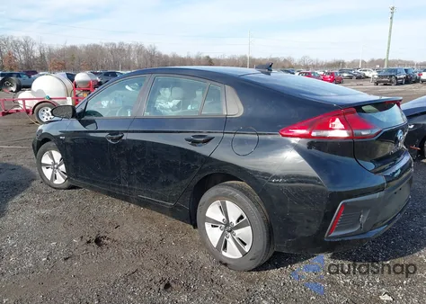 2020 Hyundai Ioniq Hybrid Blue from USA, damaged, VIN KMHC65LC5LU186447